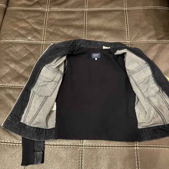Levi’s Made Crafted blended Jean jacket - deep Ice blue - excellent unworn cute - Picture 7 of 14